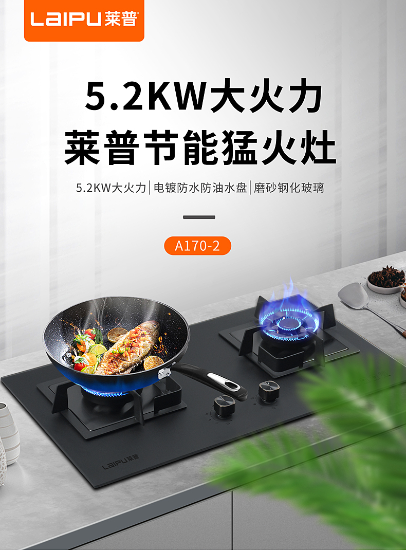 燃气灶就选它，火力猛，还节能，性价比高！