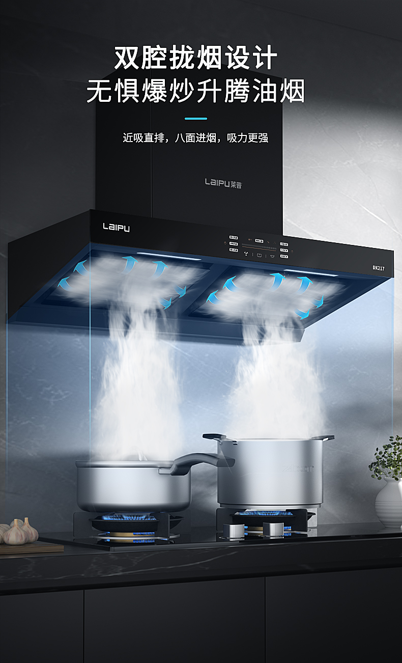 麻豆视频破解在线无限观看双腔大吸力麻豆AV免费观看在线观看一区，21m³/min大风量，八面进烟、低噪守护！